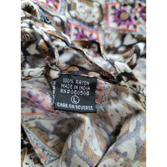 Y2K Angie Sleeveless Summer Romper Size LARGE - Picture 7 of 8